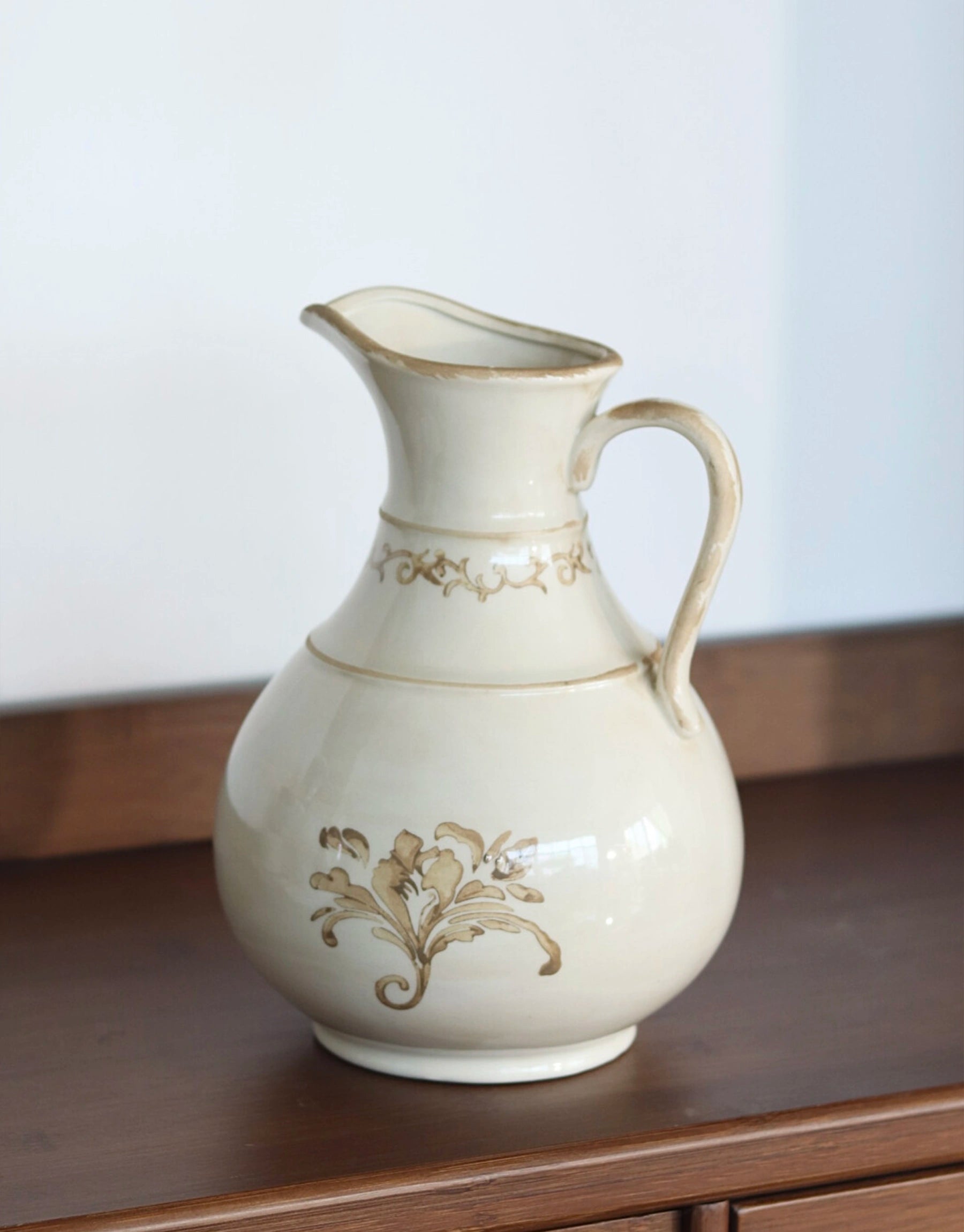 Aurelle Hand-Painted Ceramic Vase Set